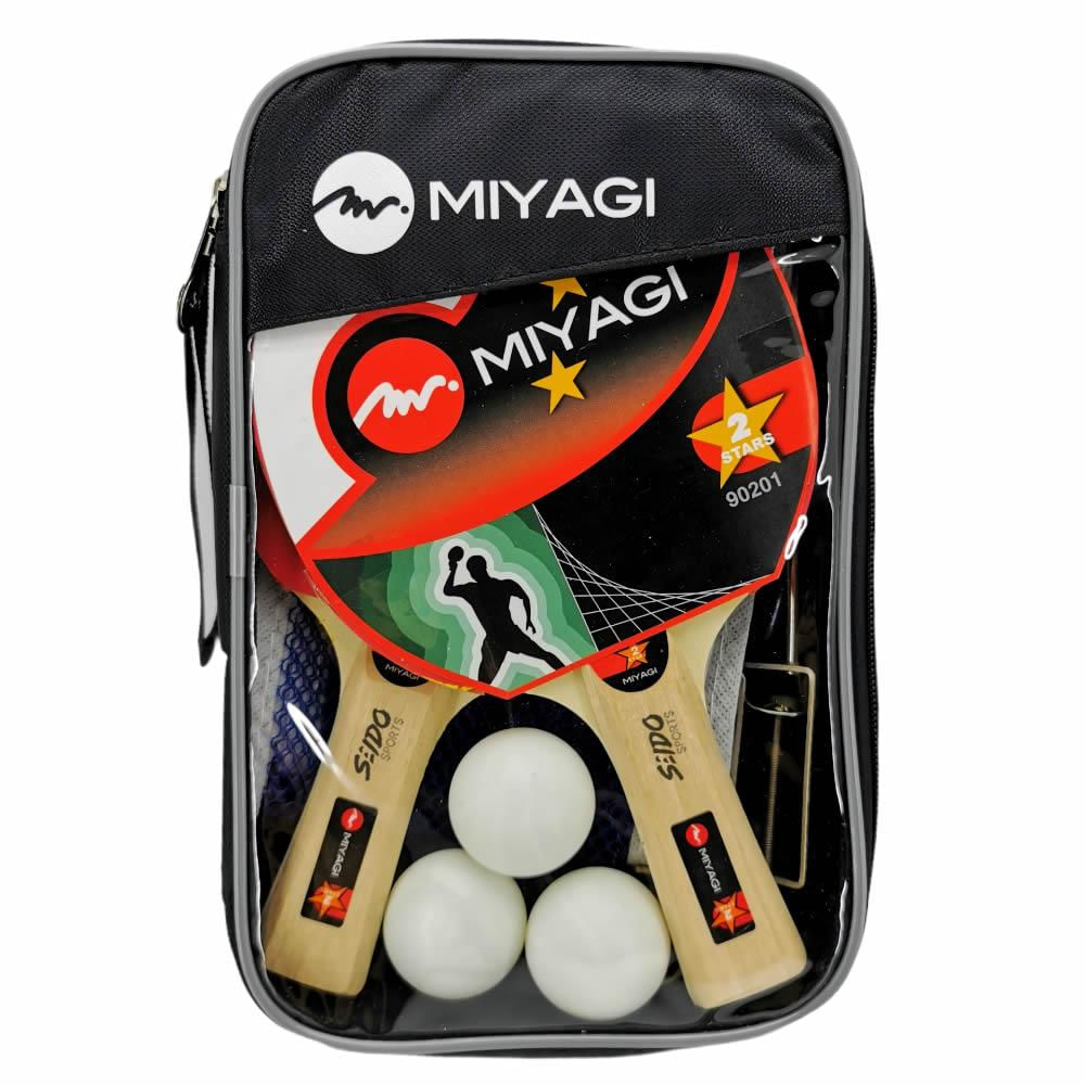 Kit Ping Pong Tenis Mesa Set Raquetas Pelotas Malla img #3