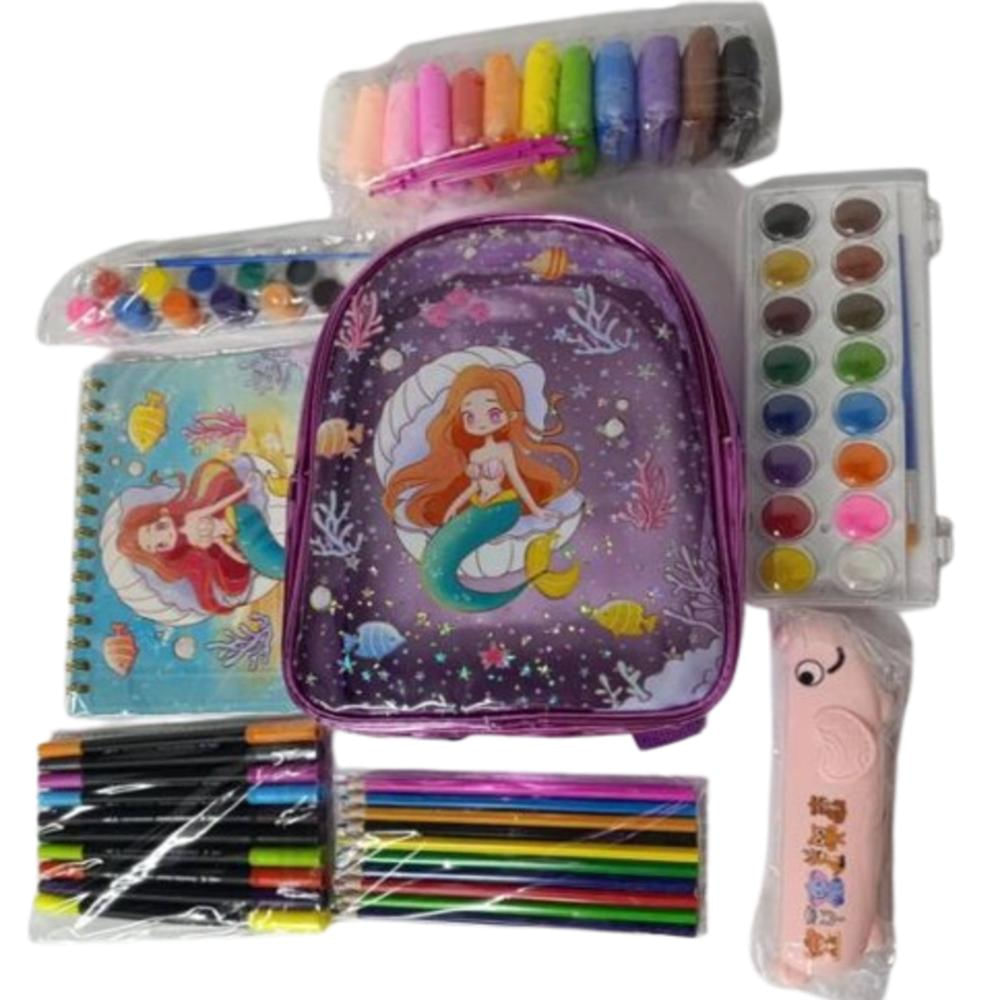 Kit De Arte Infantil De Sirena img #1
