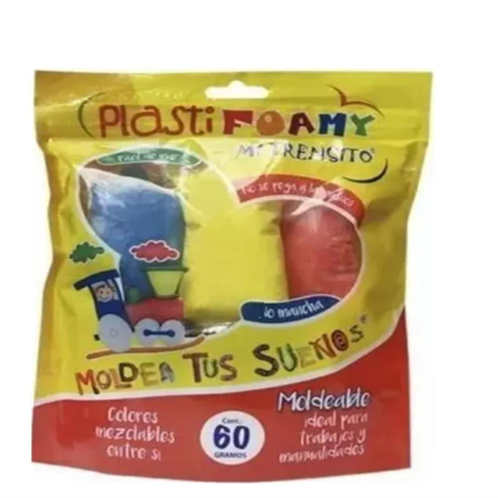 Foamy Moldeable Bolsa X6 Unidades img #1