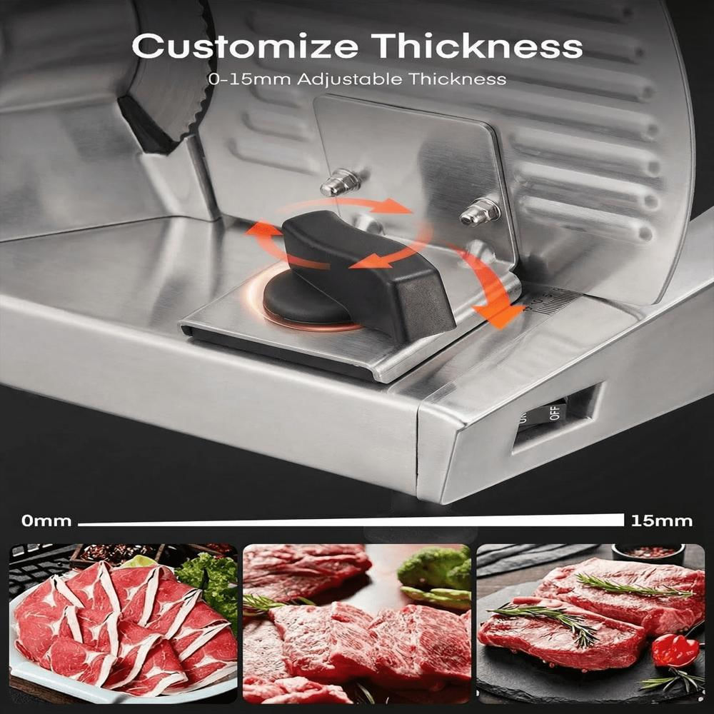 Cortadora De Alimentos Fohere 250W Con 3 Cuchillas De 7.5 Pulgadas img #3