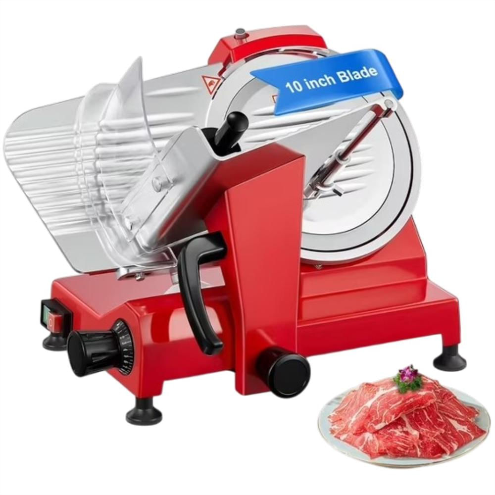 Cortadora De Alimentos Fohere Comercial 300W Semiautomática Con Cuchilla img #1