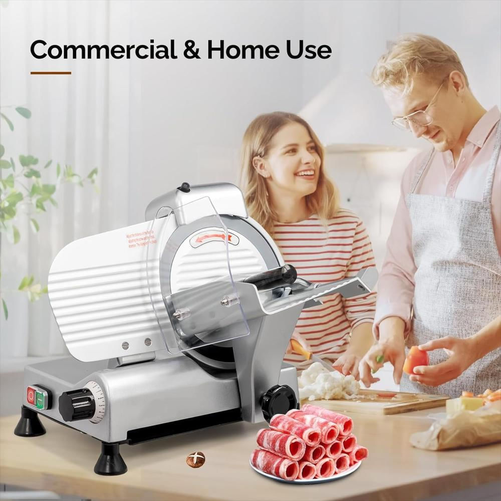 Cortadora De Alimentos Ubesgoo 210W Con Cuchilla De 8 Pulgadas img #3