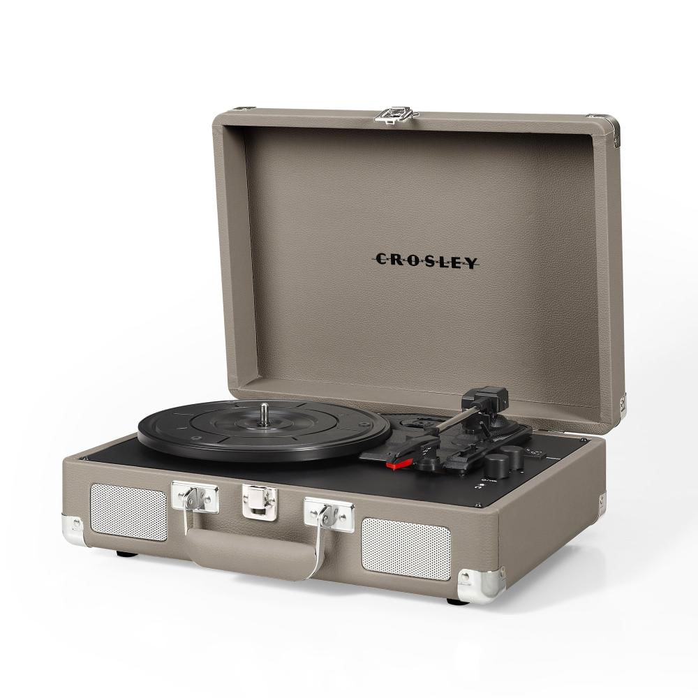 Tocadiscos Crosley Cruiser Plus Bluetooth Con Parlantes Integrados Taupe img #1