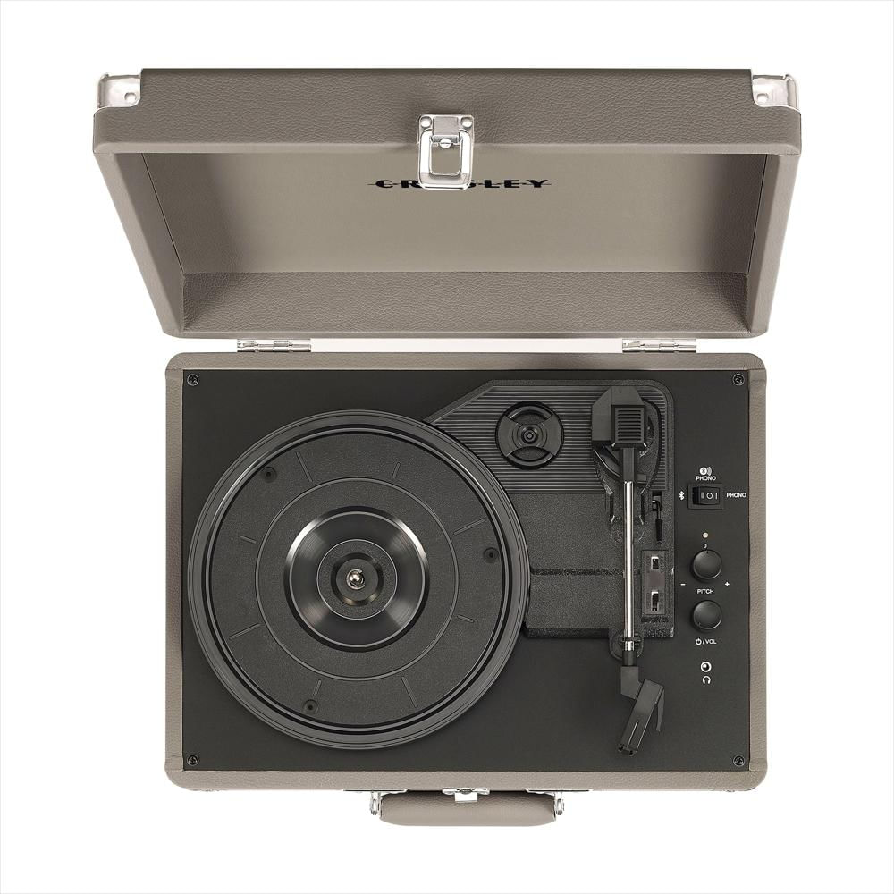 Tocadiscos Crosley Cruiser Plus Bluetooth Con Parlantes Integrados Taupe img #2