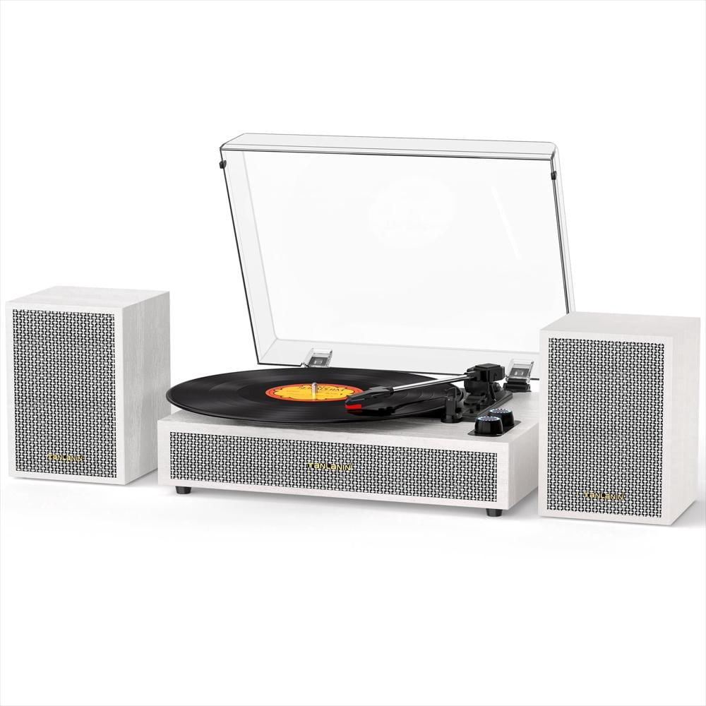 Tocadiscos Bluetooth Tanlanin De 3 Velocidades Con Parlantes Externos img #1