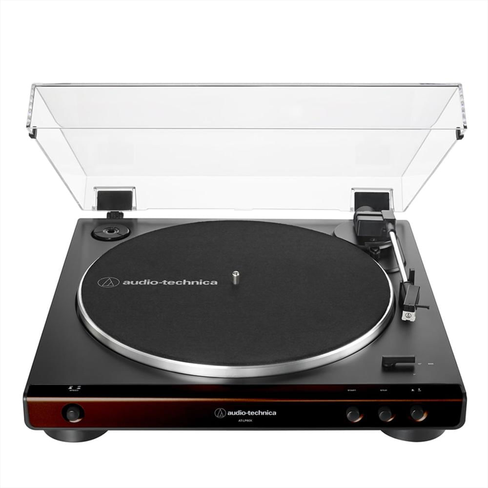 Tocadiscos Audio Technica At Lp60x Automático De Correa Marrón Negro img #1