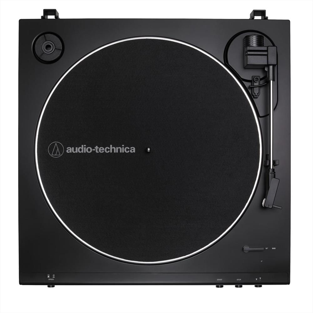 Tocadiscos Audio Technica At Lp60x Automático De Correa Marrón Negro img #4