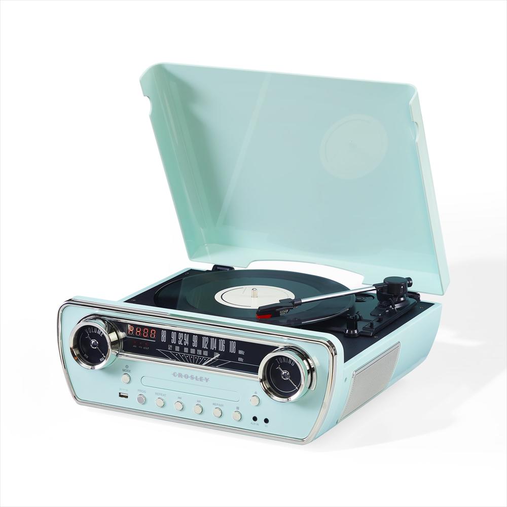 Tocadiscos Crosley Powel 7 En 1 Bluetooth Con Cd Y Radio img #1