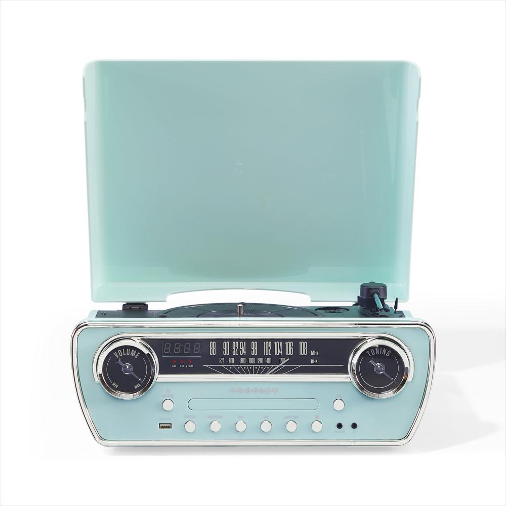 Tocadiscos Crosley Powel 7 En 1 Bluetooth Con Cd Y Radio img #2