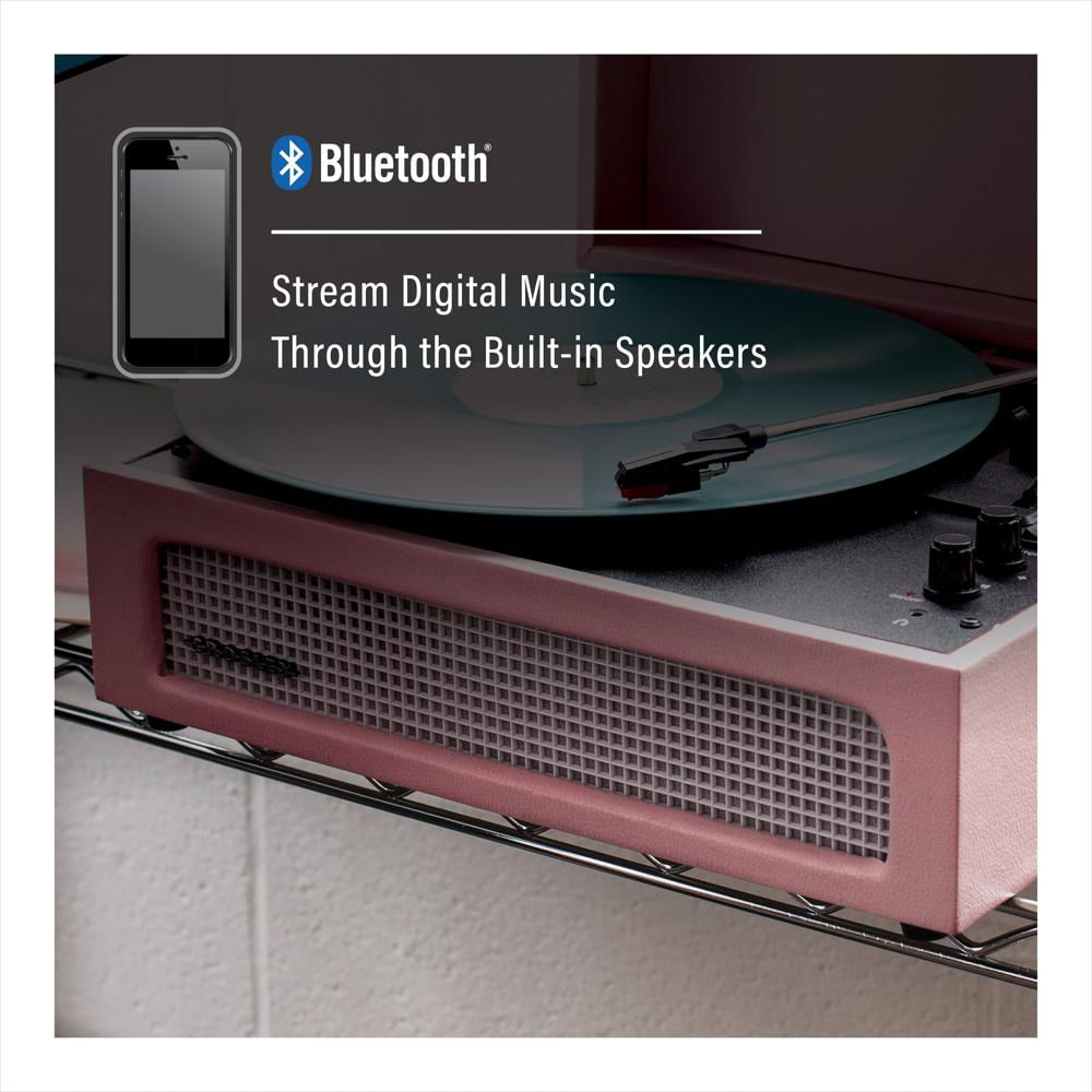 Tocadiscos Crosley Voyager Bluetooth Con Parlantes Integrados img #3
