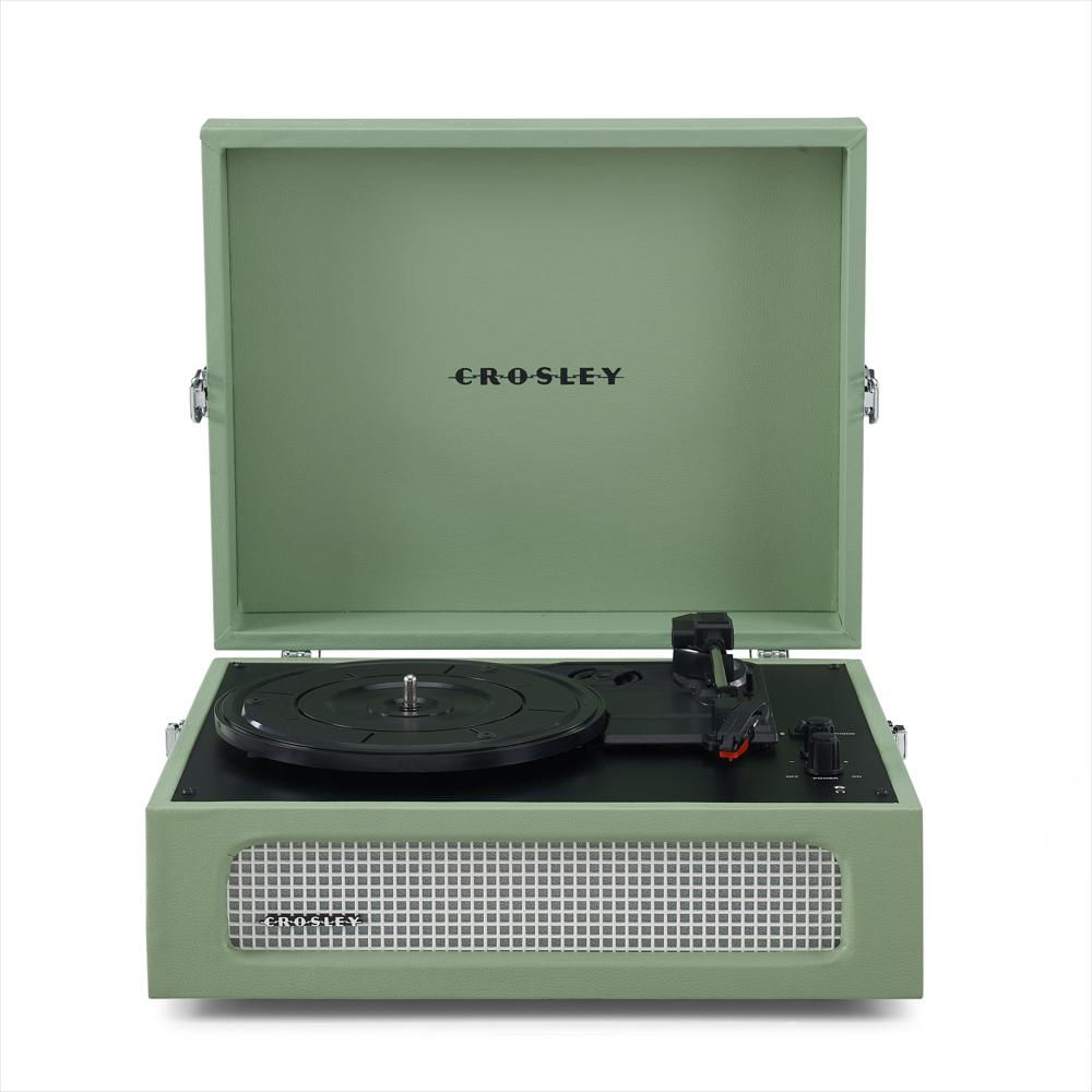 Tocadiscos Crosley Voyager Bluetooth Con Parlantes Integrados img #1