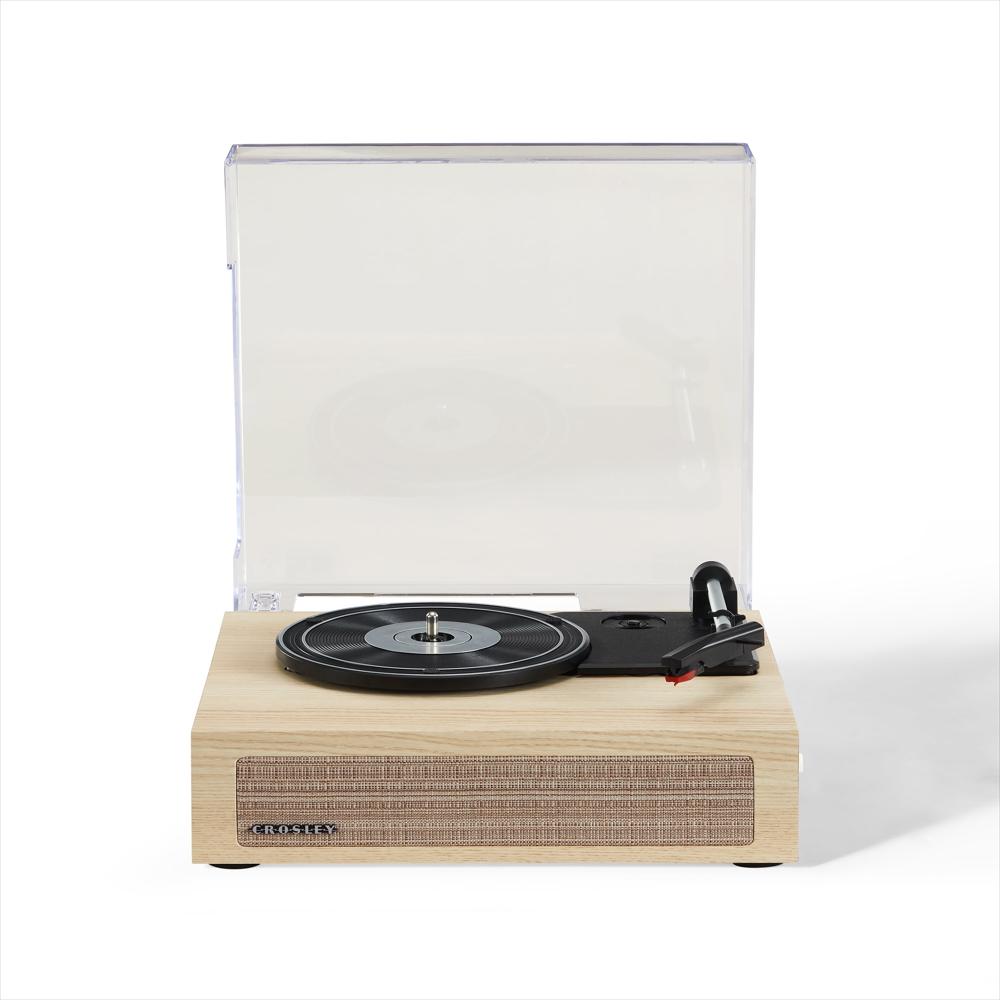 Tocadiscos Crosley Scout Bluetooth Con Parlantes Integrados Natural img #1