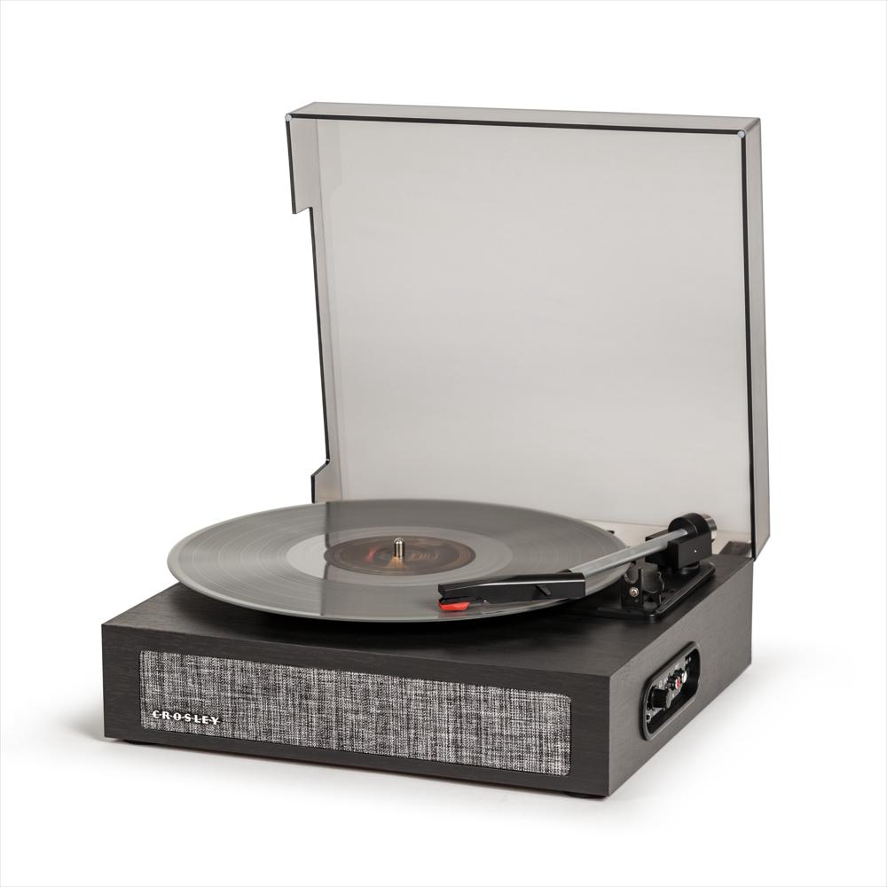 Tocadiscos Crosley Scout Bluetooth Con Parlantes Integrados Negro img #1