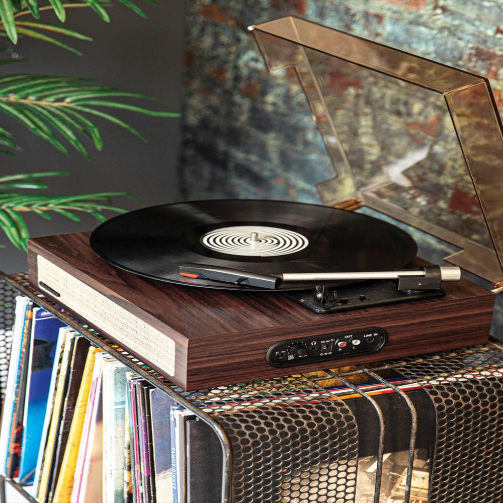 Tocadiscos Crosley Scout Bluetooth Con Parlantes Integrados img #2