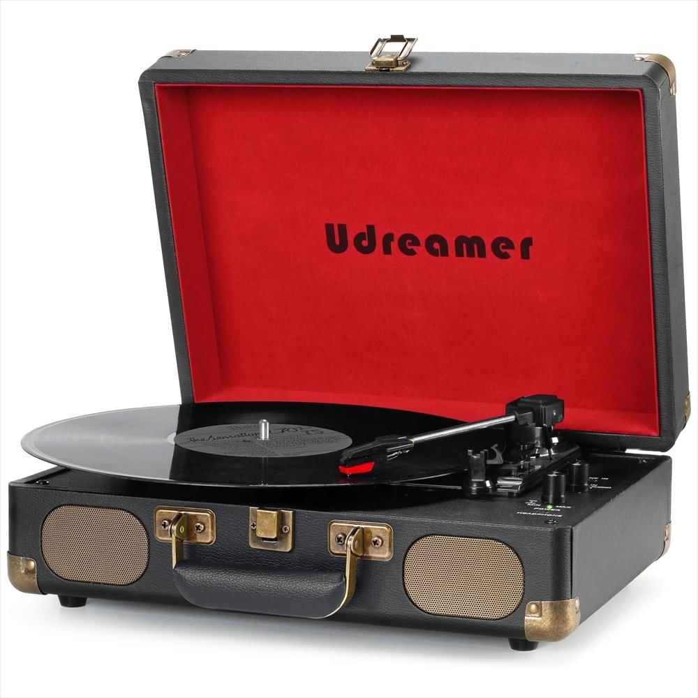 Tocadiscos Portátil Tipo Maleta Bluetooth 3 Velocidades img #1