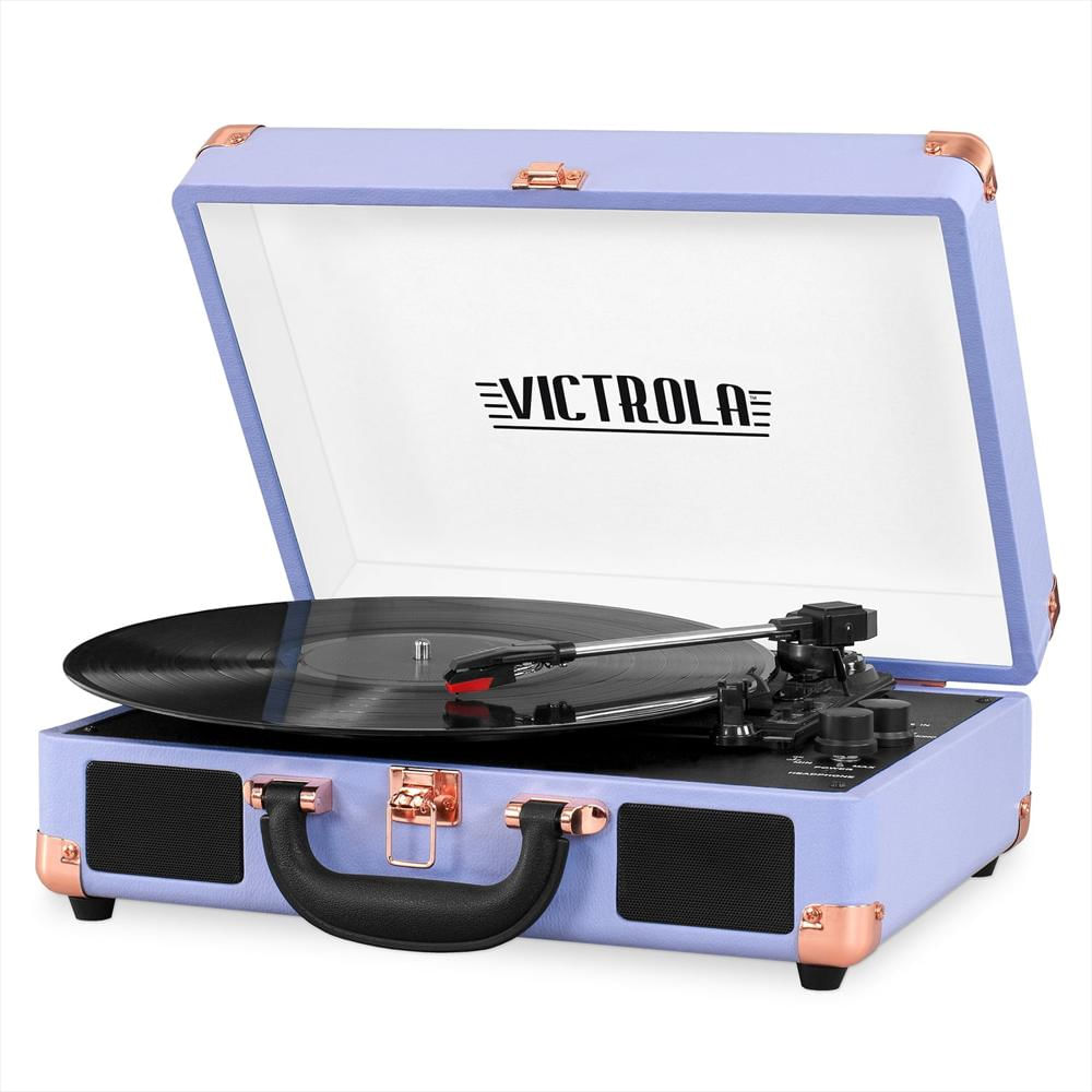 Tocadiscos Victrola Bluetooth 3 Velocidades Tipo Maleta img #1