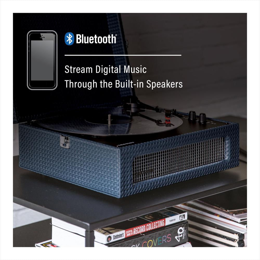 Tocadiscos Crosley Voyager Bluetooth Con Parlantes Integrados img #2