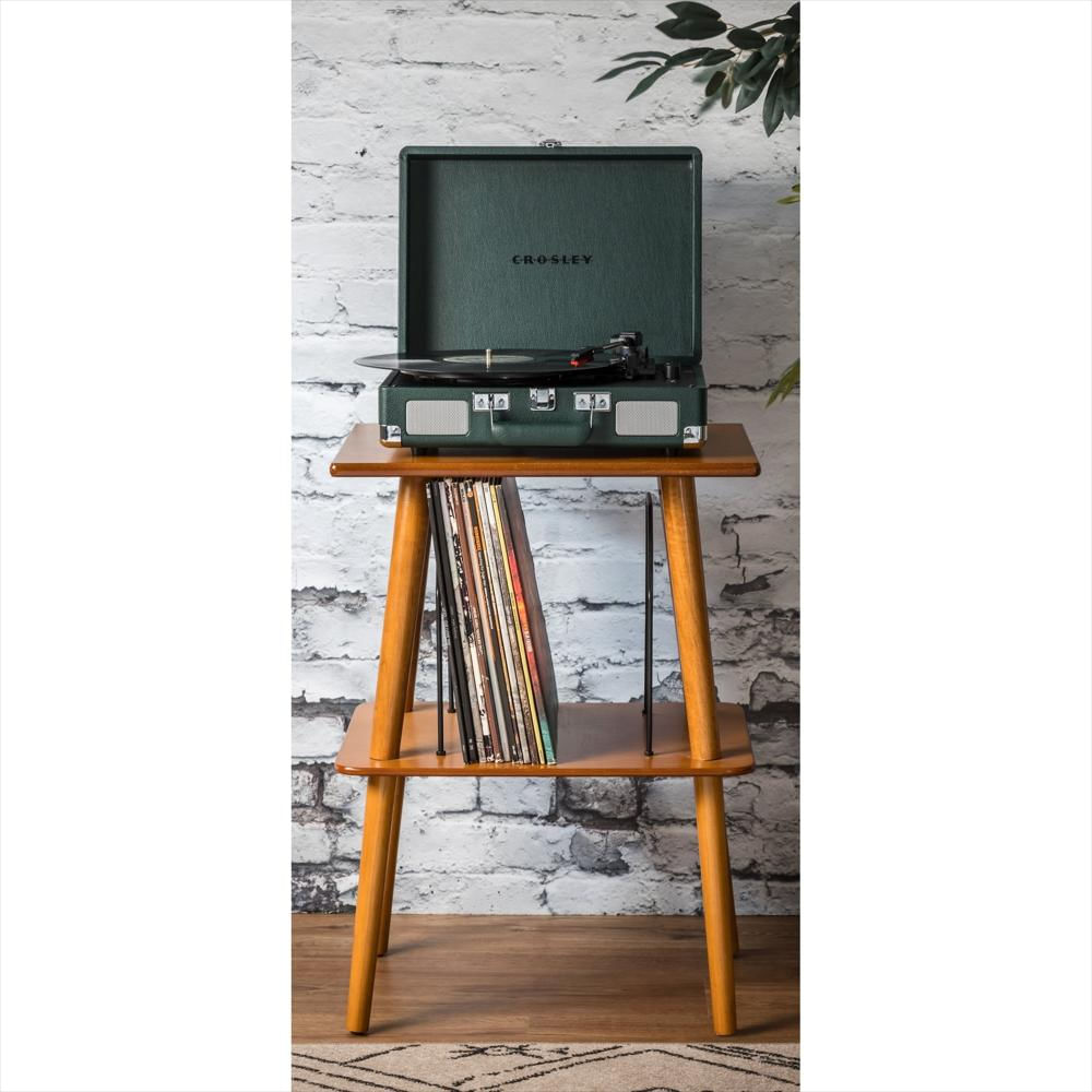 Tocadiscos Crosley Cruiser Plus Bluetooth Con Parlantes Integrados Esmeralda img #2