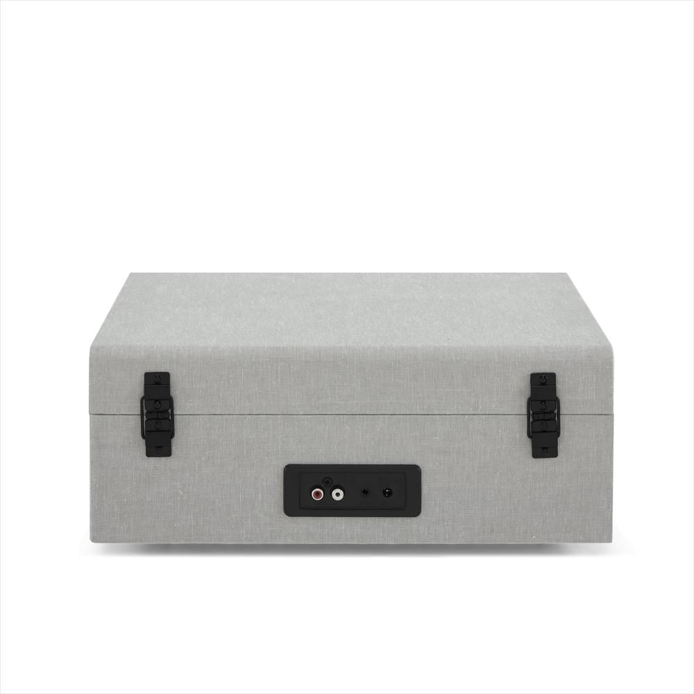 Tocadiscos Crosley Voyager Bluetooth Con Parlantes Integrados Gris img #5
