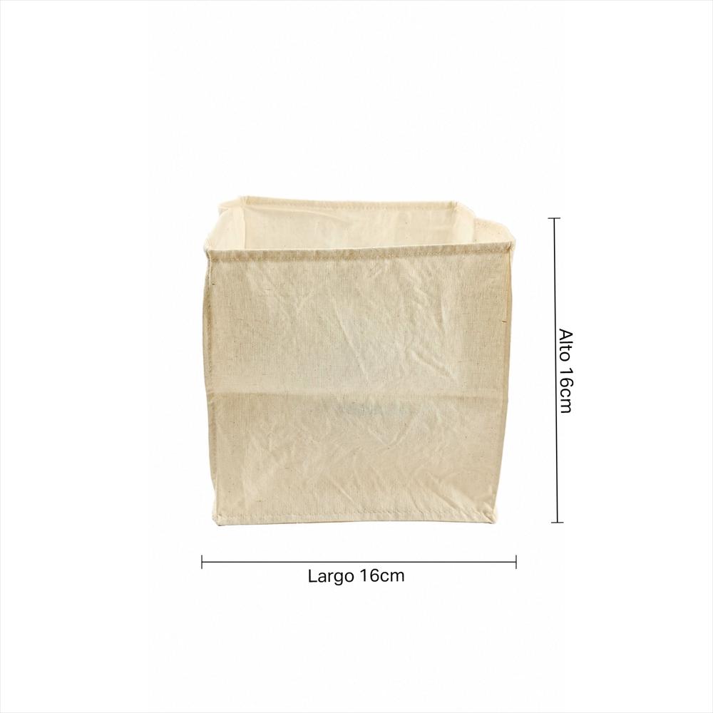 Filtro De Tela Para Greca Mediana 16X16cm Beige img #4