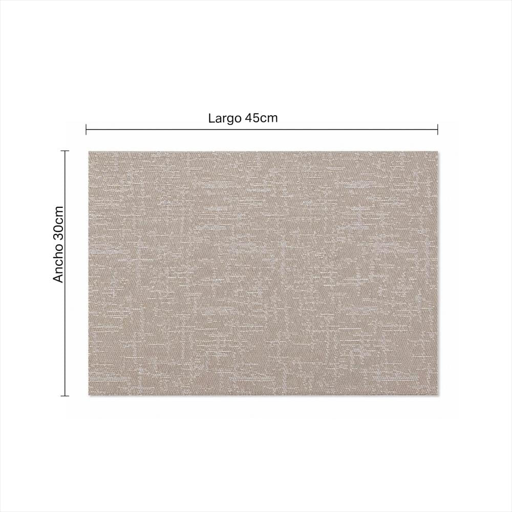Set X6 Individuales Decorativos Dihour Placemat 2113 Cafe img #4
