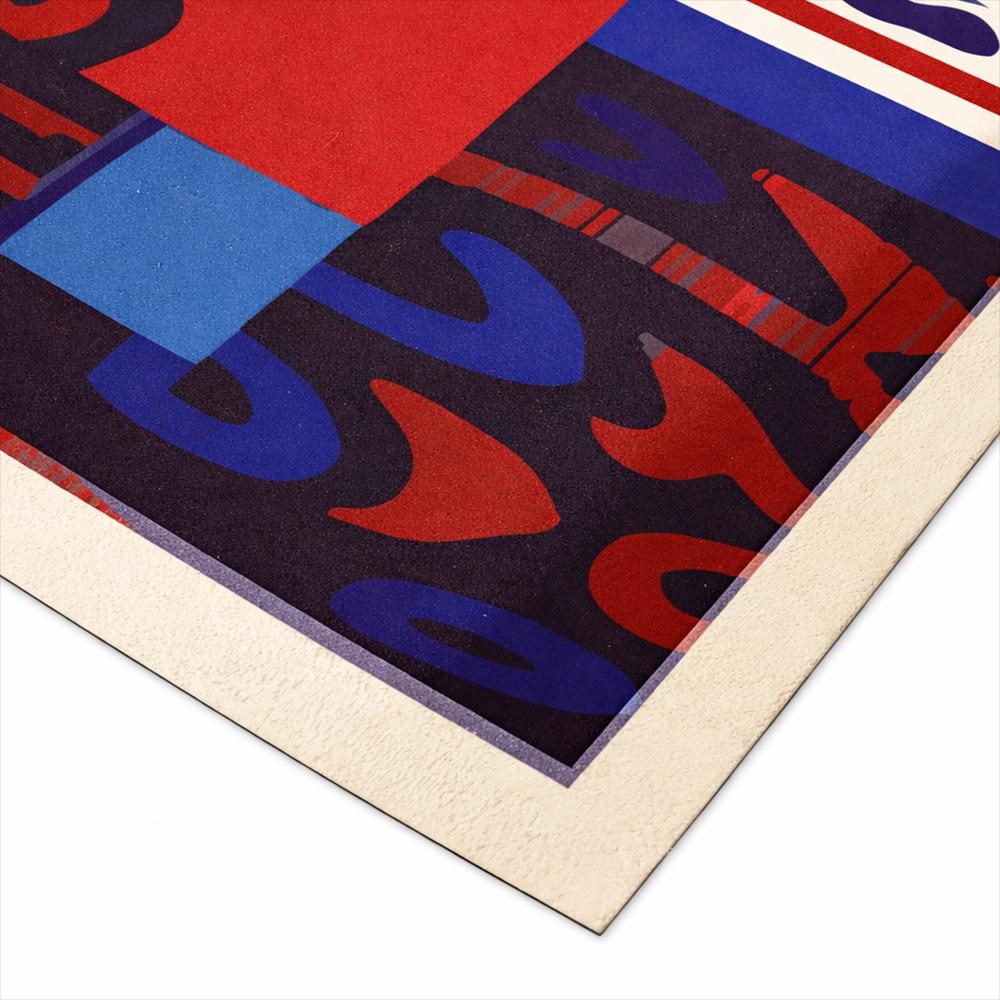 Tapete Absorbente Personalizado 145X80 Cm 760006 Multicolor img #3