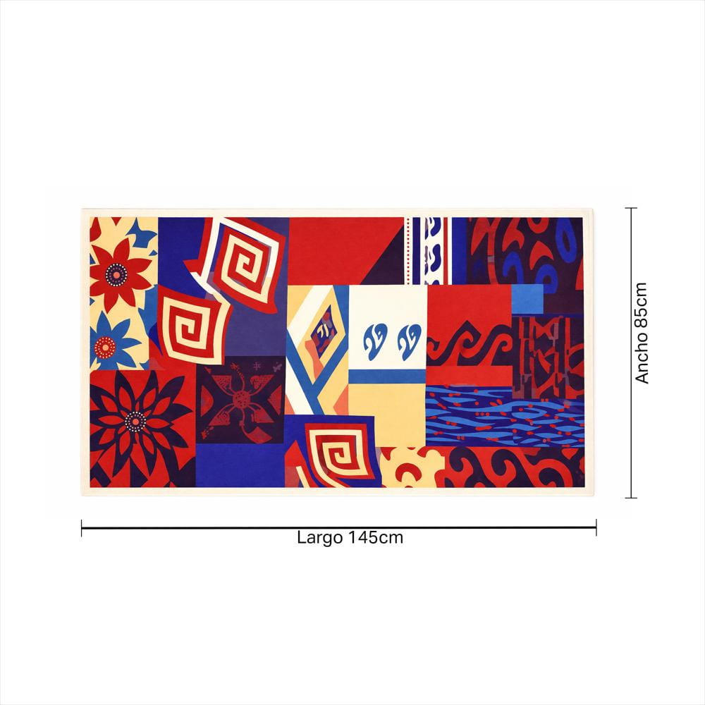 Tapete Absorbente Personalizado 145X80 Cm 760006 Multicolor img #5