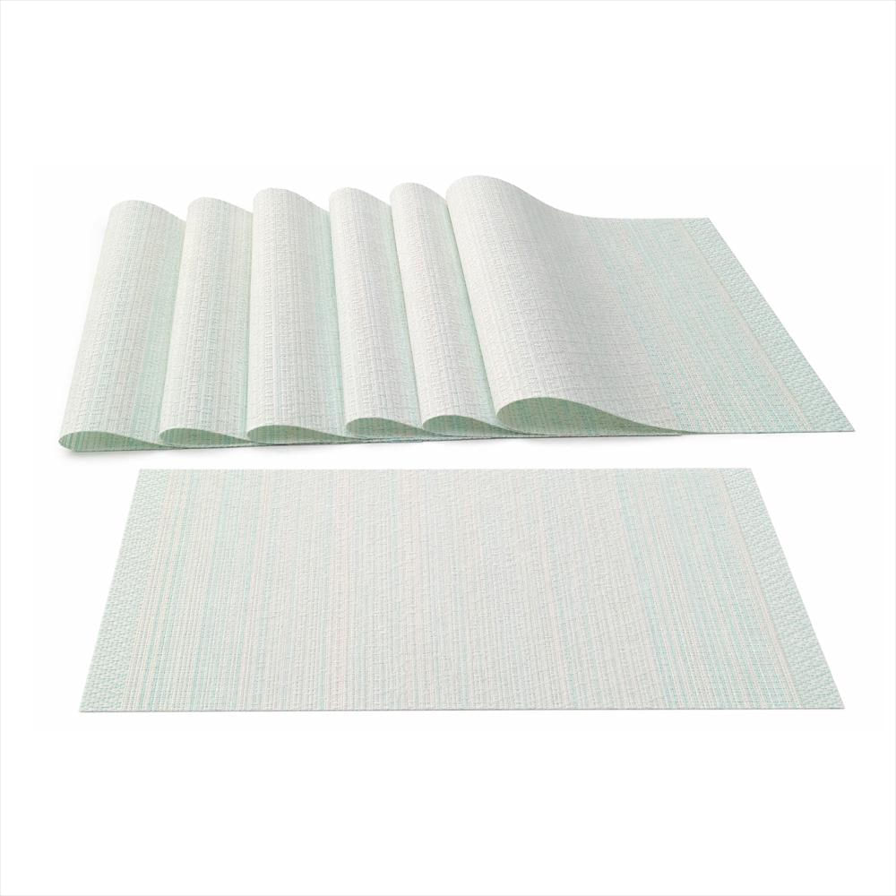 Set X6 Individuales Dihour Placemat 2114Individual Celeste img #1