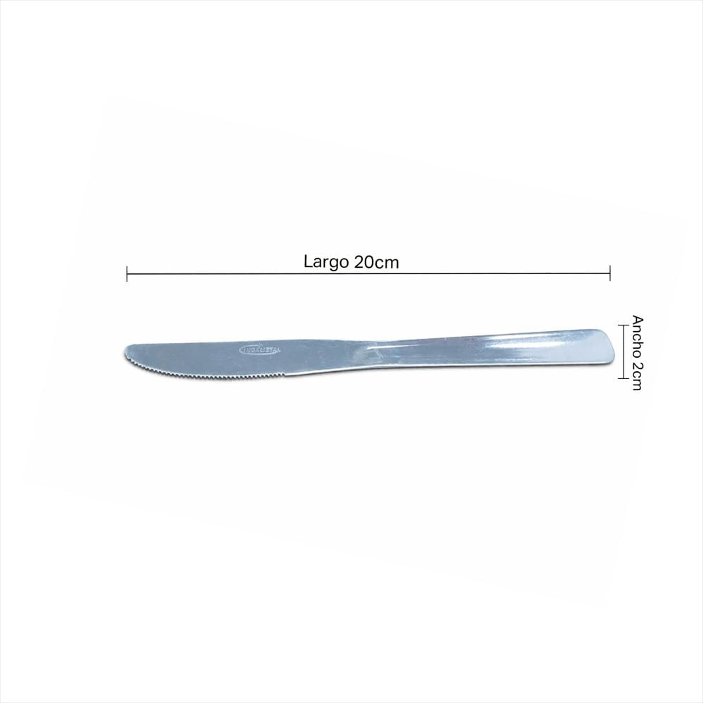 Cuchillo De Mesa Pacific 06941 Plata img #4