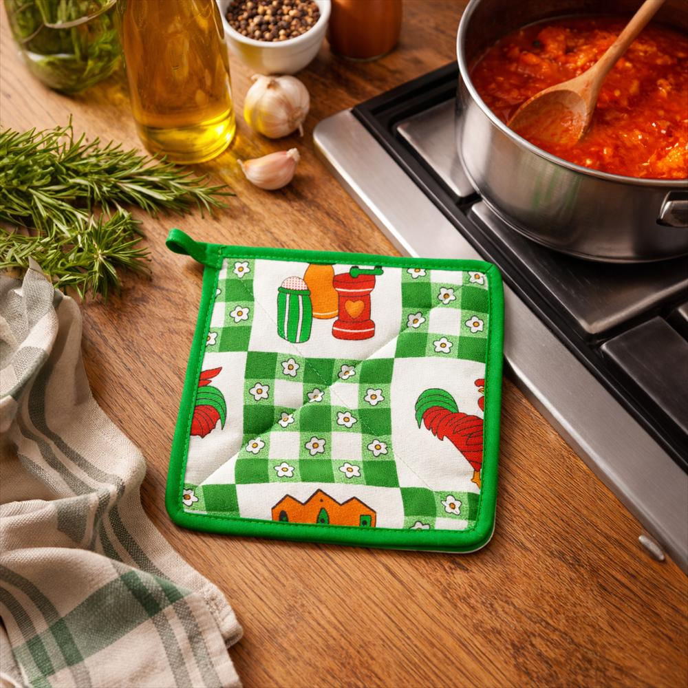 Coge Ollas Cocina Pequeño 15Cm X 15Cm Diseños Surtidos img #2