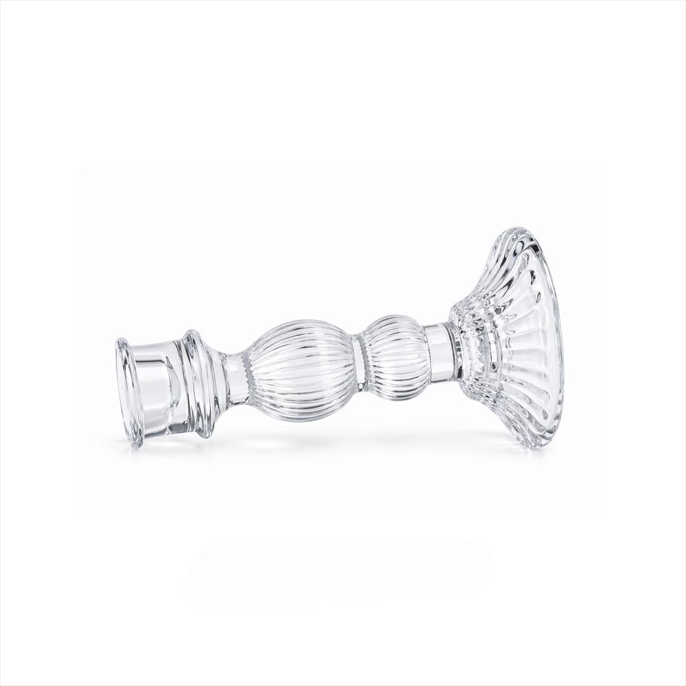 Candelabro De Vidrio Acanalado Mt0821 13R Transparente img #3