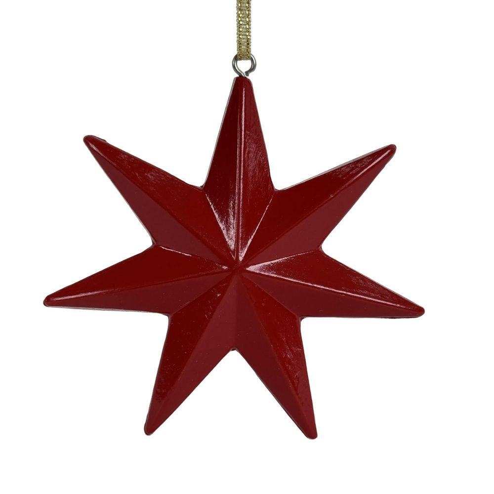 Estrella colgante de madera red FINLANDEK 2024900071 img #1