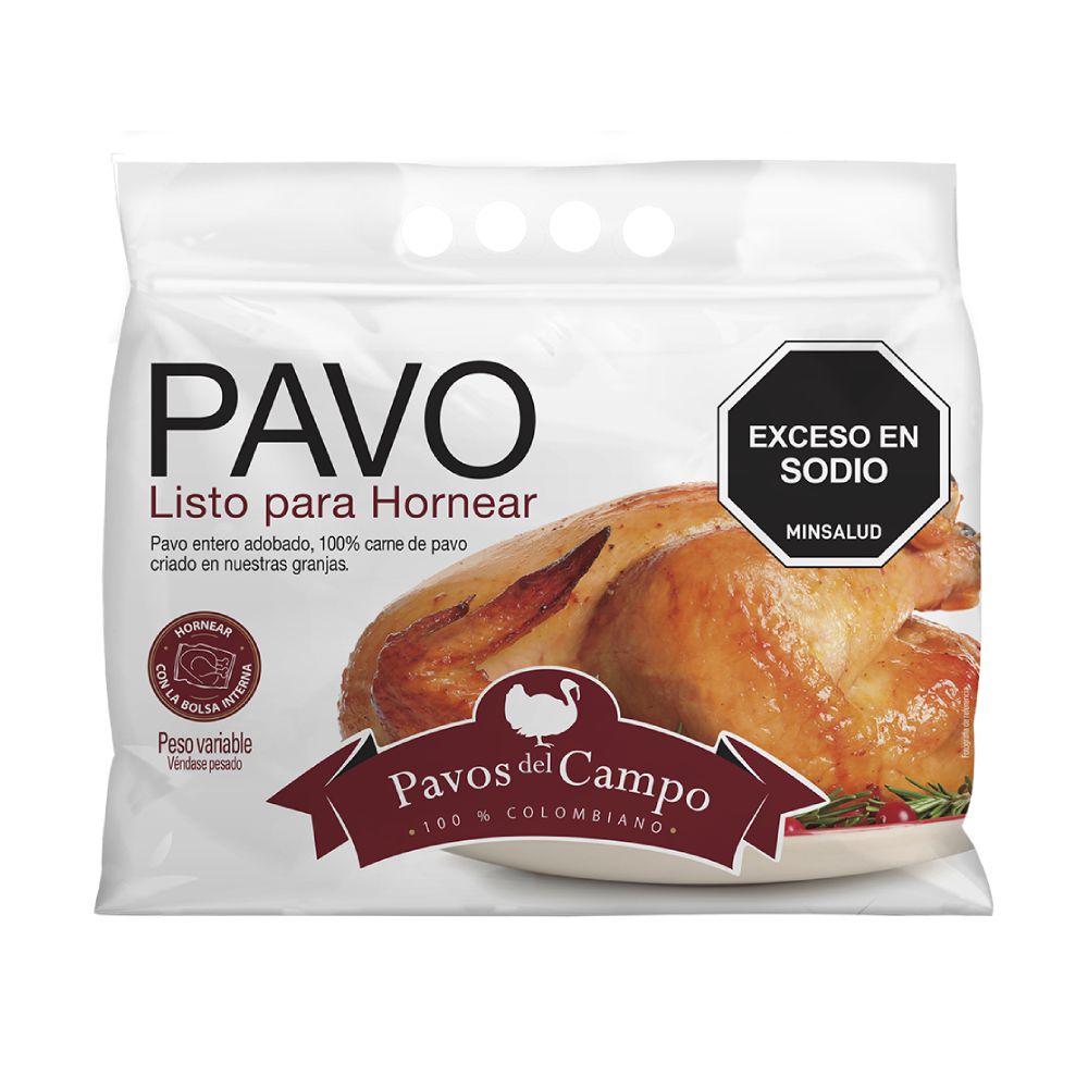 Pavo PAVOS DEL CAMPO listo para hornear img #1