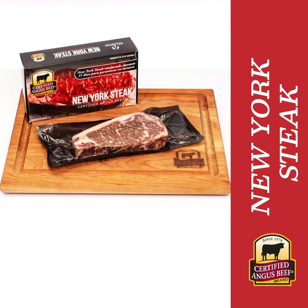 Carne de res New York steak CERTIFIED ANGUS BEEF congelada img #1