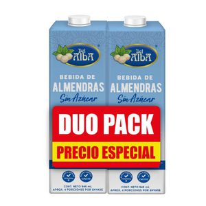 Precio Especial Bebida DEL ALBA Almendras Sin Azucar (1892 ml)