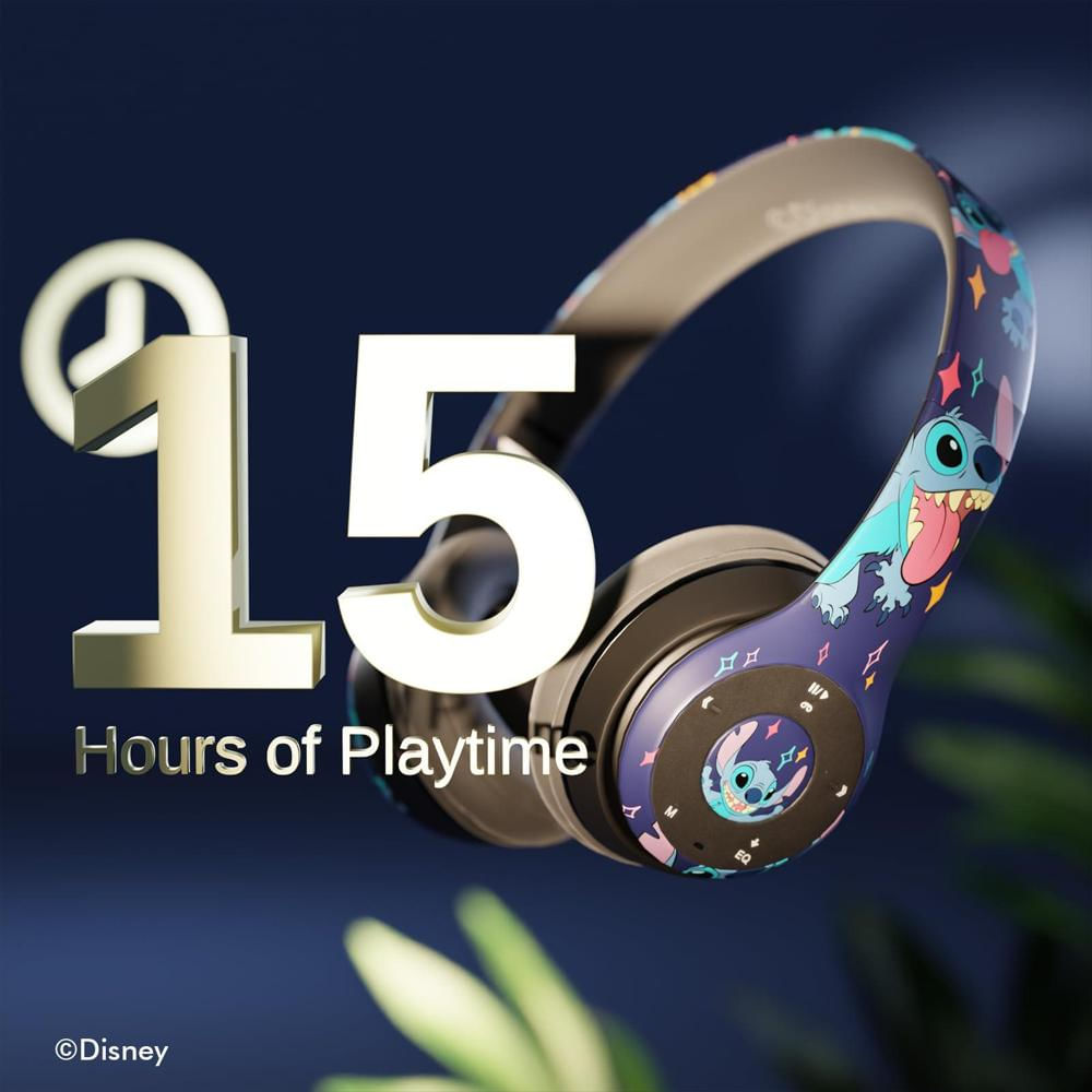 Audífonos Inalámbricos Ijoy Disney Lilo And Stitch Lick Over Ear img #2