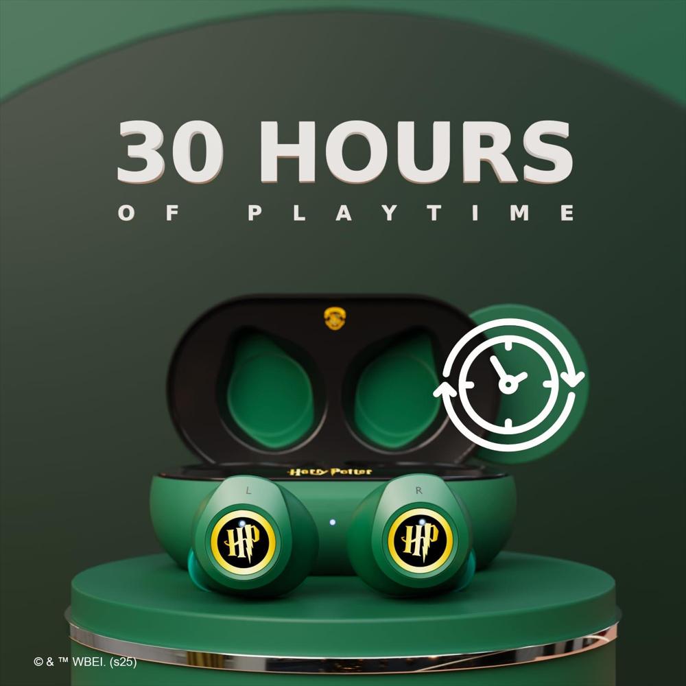 Audífonos Inalámbricos Ijoy Harry Potter Slytherin Bluetooth Con Estuche img #3