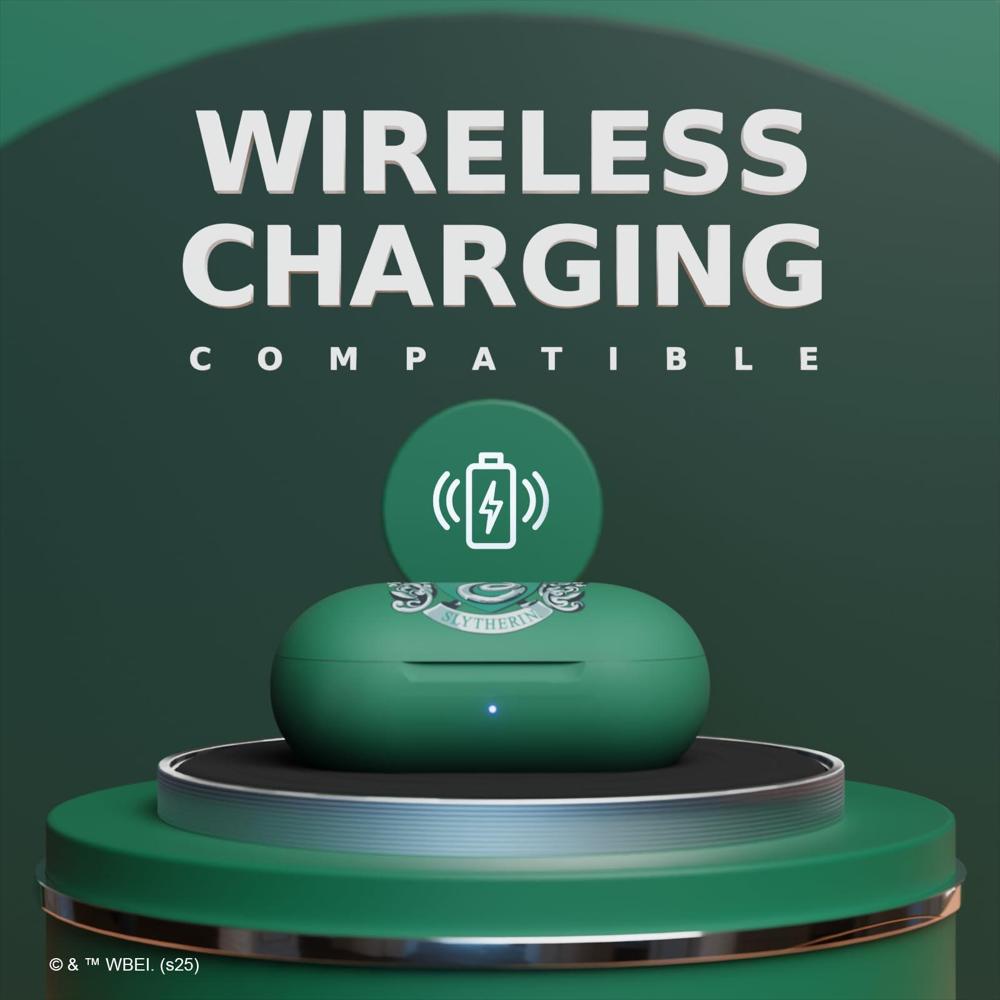 Audífonos Inalámbricos Ijoy Harry Potter Slytherin Bluetooth Con Estuche img #5
