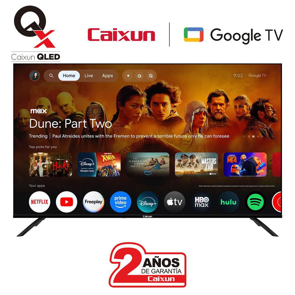 Televisor CAIXUN 55 pulgadas QLED Uhd4K Smart TV C55KAUGQ img #1