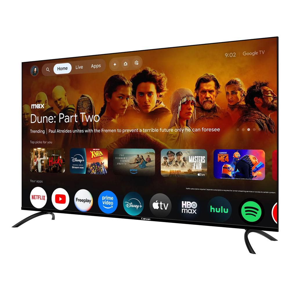 Televisor CAIXUN 55 pulgadas QLED Uhd4K Smart TV C55KAUGQ img #3