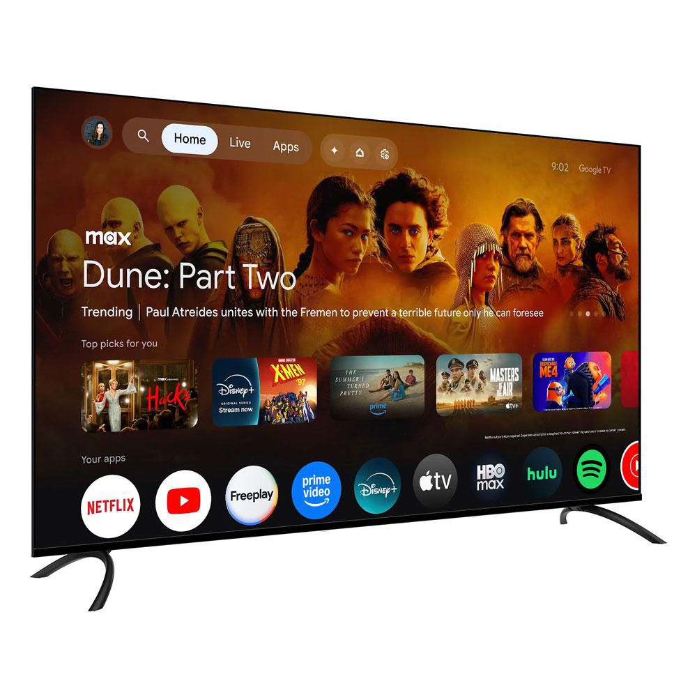 Televisor CAIXUN 55 pulgadas QLED Uhd4K Smart TV C55KAUGQ img #4