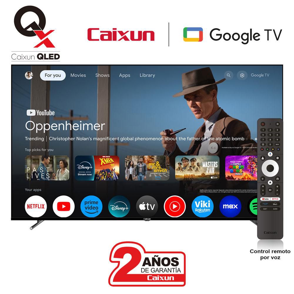 Televisor CAIXUN 75 pulgadas QLED Uhd4K Smart TV C75VHUGQ img #1