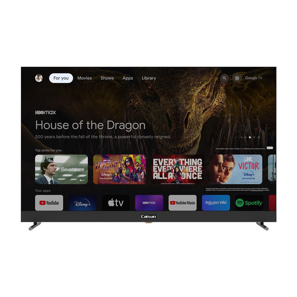 Televisor CAIXUN 55 pulgadas QLED Uhd4K Smart TV C55VSUGQ img #2