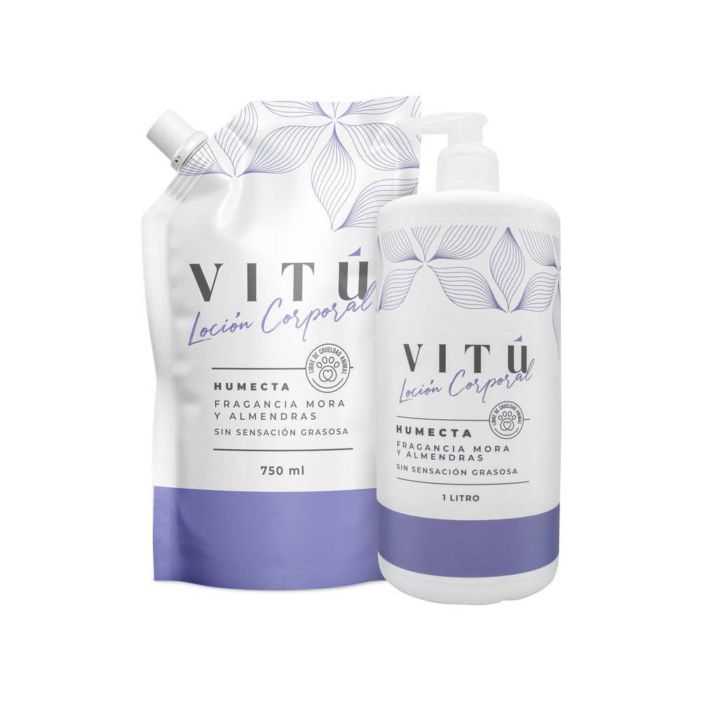 crema corporal VITU Mora Y Almendras (1750  ml) img #2