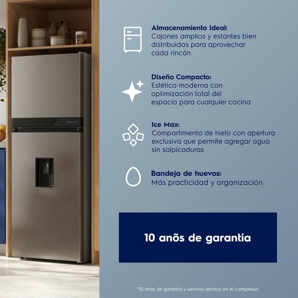 Nevera ELECTROLUX No Frost  291 Litros  ERT30A3C6DS Gris img #4