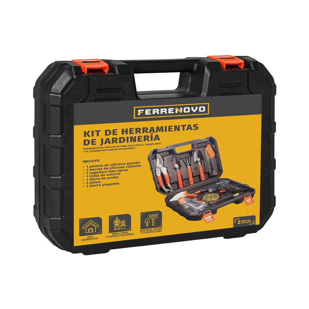 KIT HERRAMIENTAS JARDINERIA FERRENOVO 1  und img #2