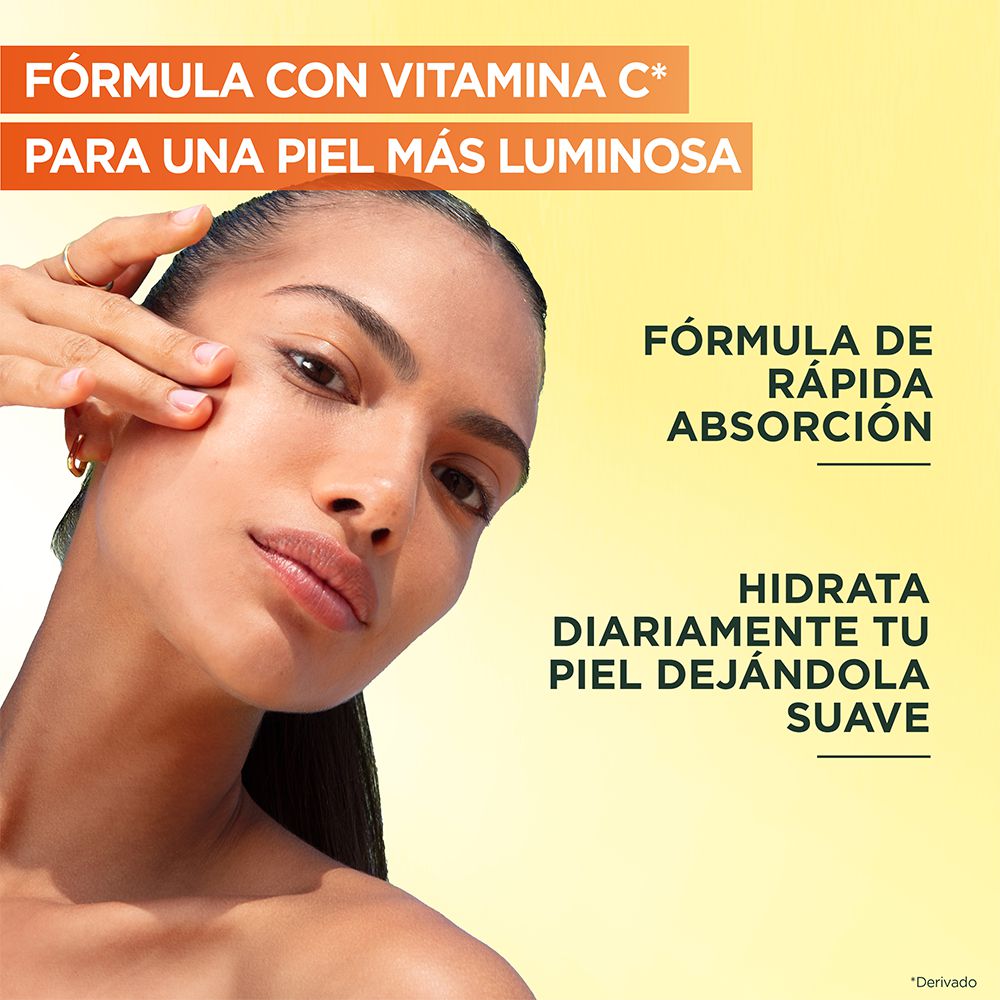 Crema facial GARNIER SKIN ACTIVE vitamina C express aclara (50  ml) img #5