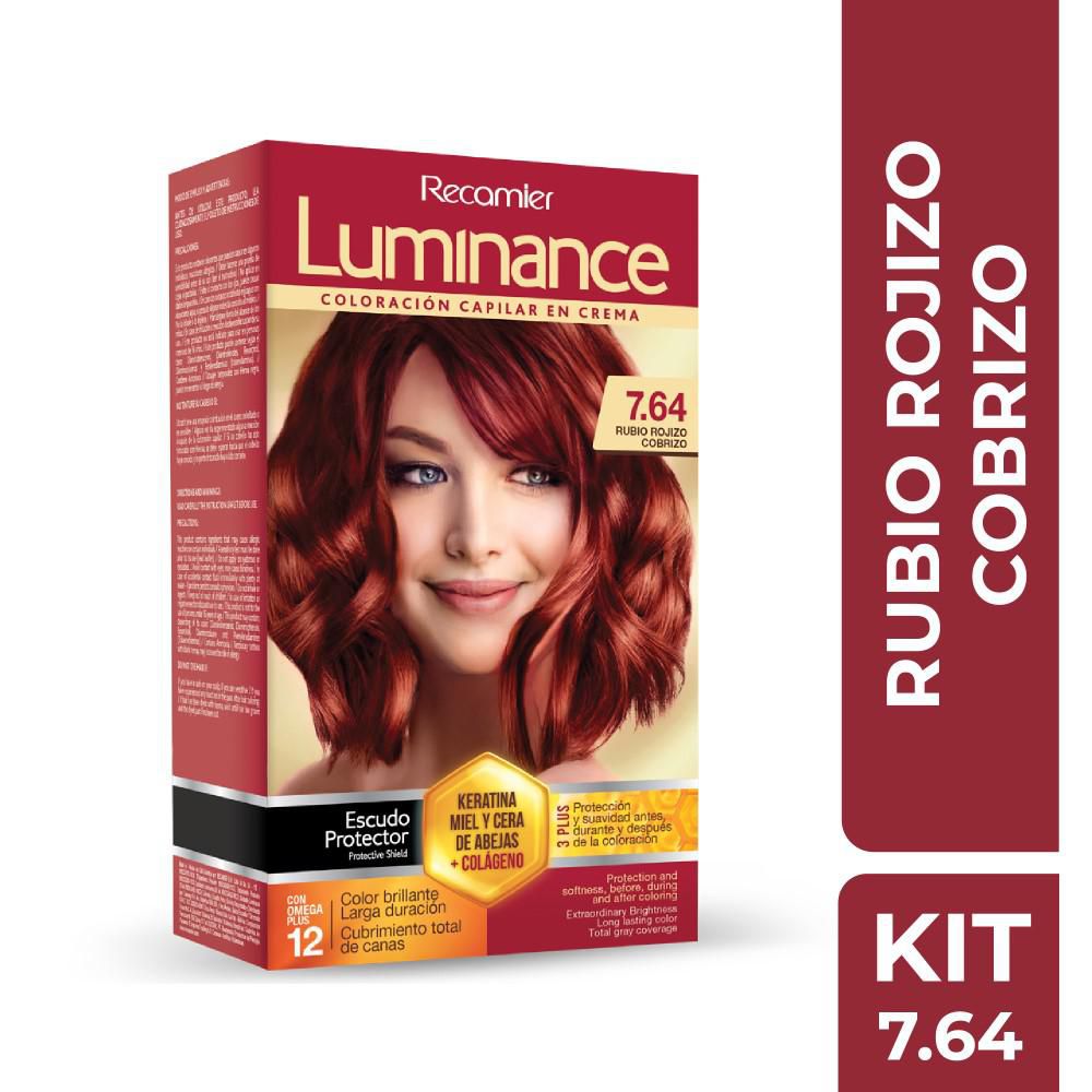 Tinte para cabello LUMINANCE rubio rojizo cobrizo (1  und) img #1