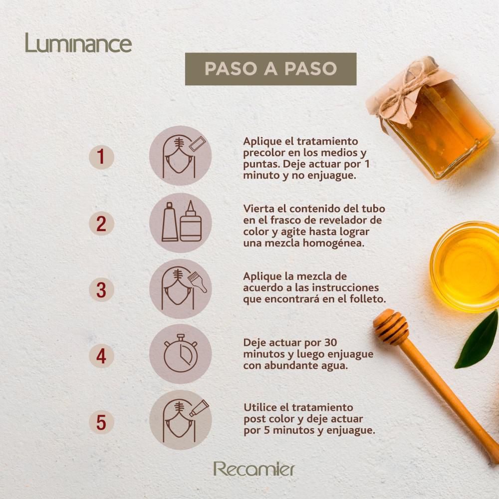 Tinte para cabello LUMINANCE rubio rojizo cobrizo (1  und) img #2