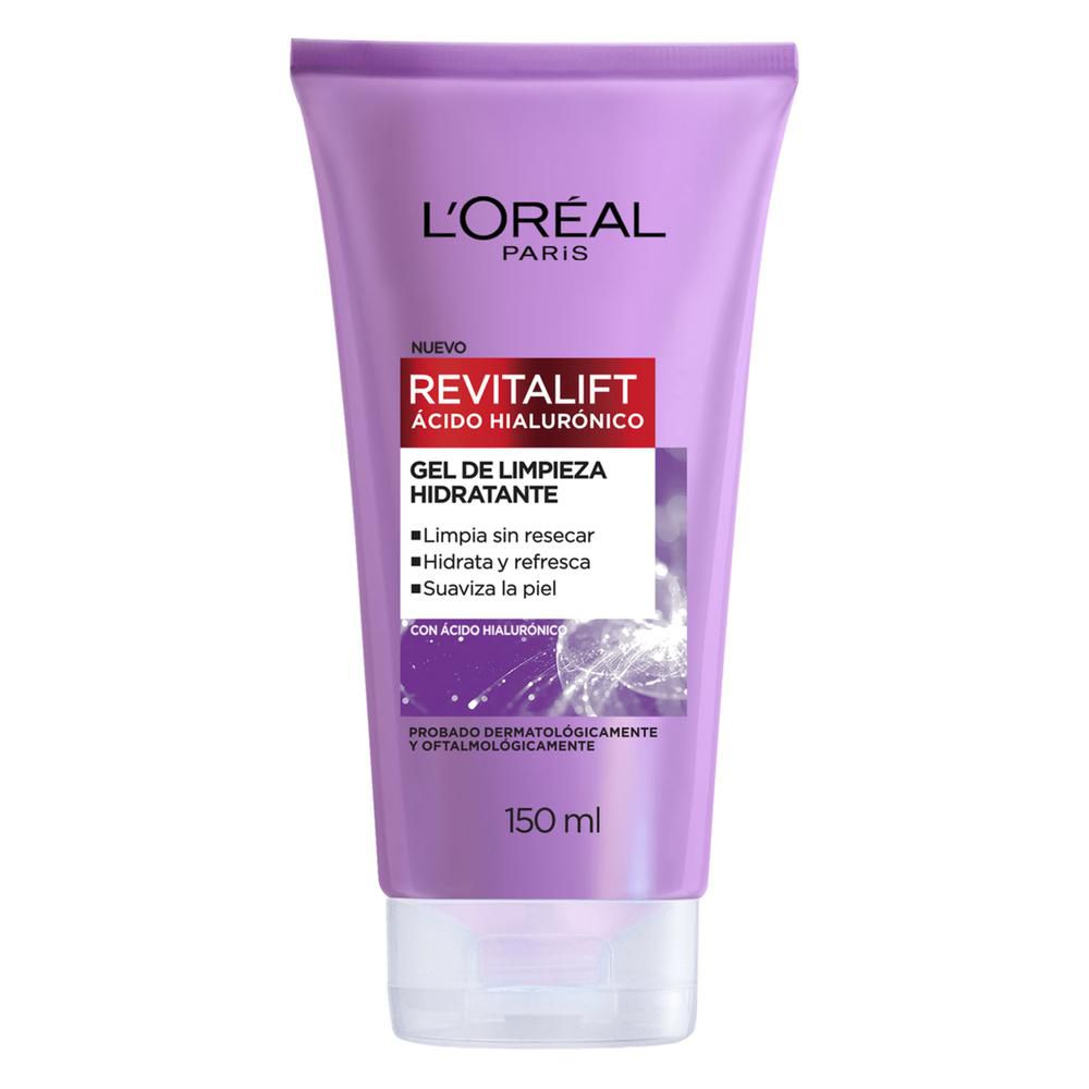 Gel limpiador LOREAL PARIS con ácido hialurónico (150  ml) img #2